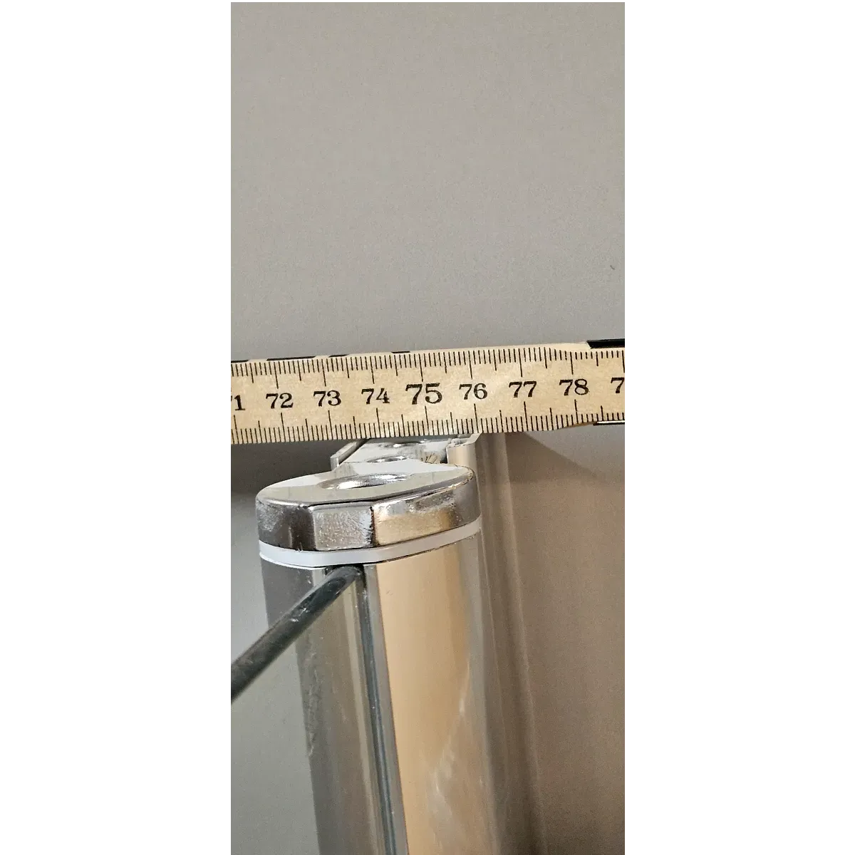 OUTLET: Novellini Young R2 Lux Buet Dusjhjørne 75x90 cm - Slagdører, Krom