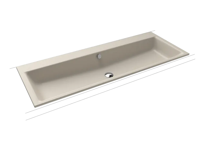 Hovedbilde Kaldewei PURO Mod 3169 Nedfelt Servant, 120x46 cm, Warm Grey 10, 0 ...