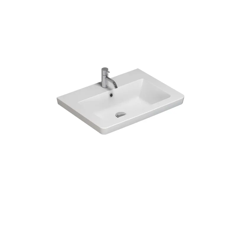 Dansani Larghetto enkel møbelservant 62.7-122.7 cm - porselen