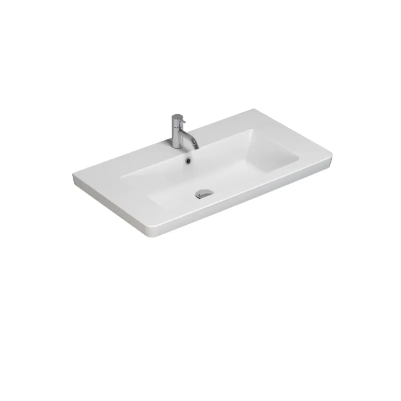 Dansani Larghetto enkel møbelservant 62.7-122.7 cm - porselen