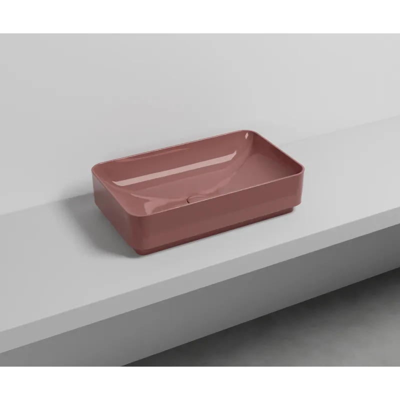 Cielo Mare Rektangulær servant 60x38 cm toppmontert