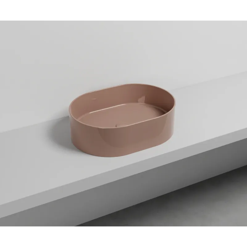 Cielo Theo Oval servant 55x40 cm toppmontert