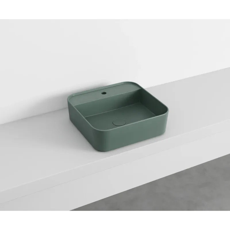 Cielo Shui Comfort firkantet servant 44x43 cm vegg/topp