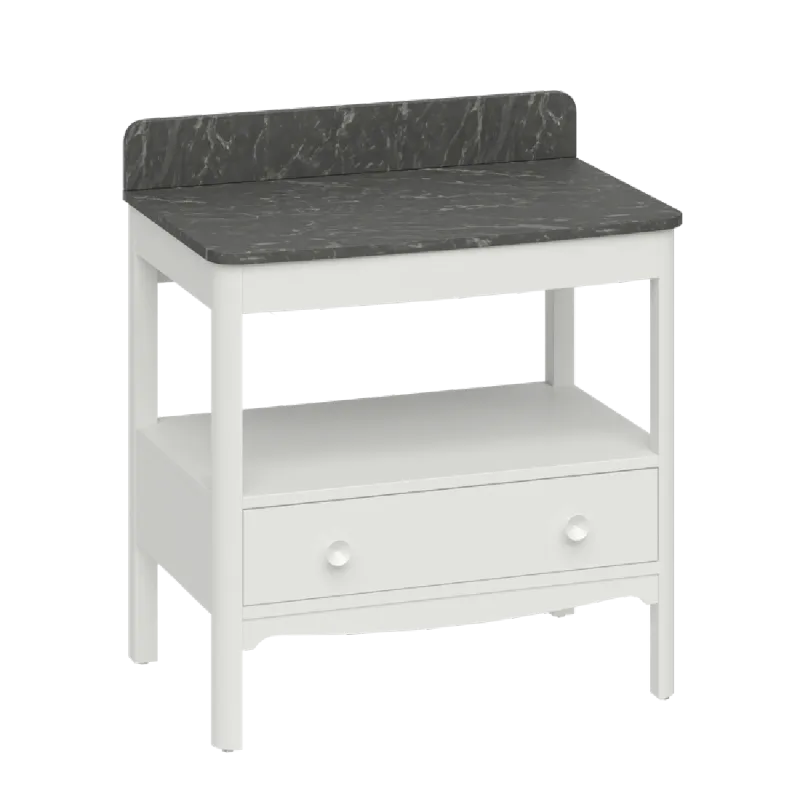 Burlington Guild Servantskap 81 cm med Marquina Benkeplate