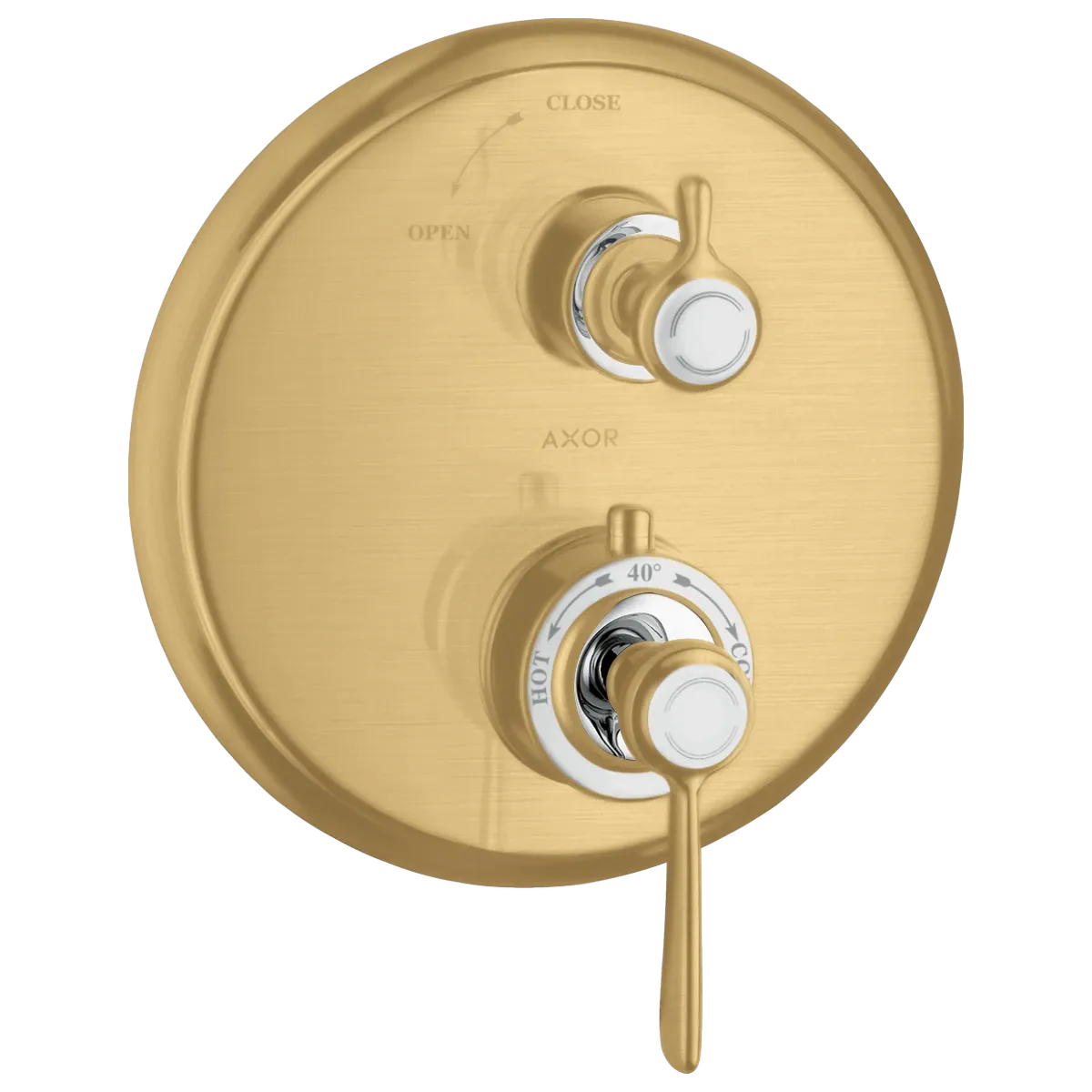 Axor Montreux Innebygd Termostatmodul med vingegrep og avsperring - 1 uttak