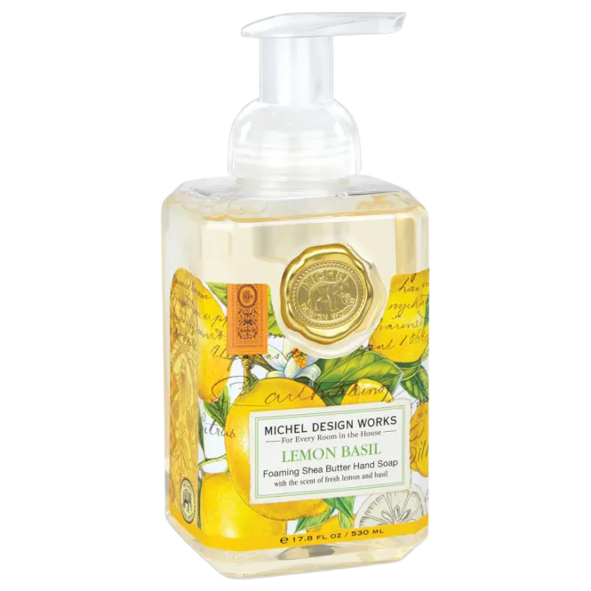 Hovedbilde Michel Design Works Lemon Basil Skummende Håndsåpe 530 ml