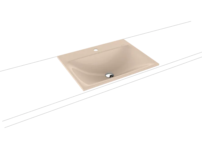 Hovedbilde Kaldewei SILENIO Nedfelt Servant Mod 3037 60x46 cm, Alpine White, 3 ...