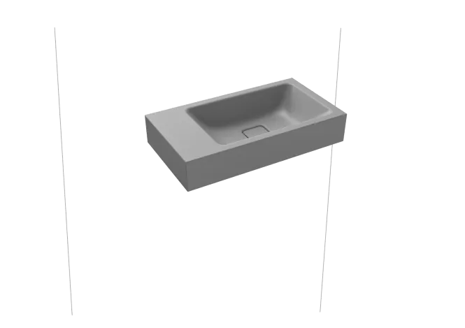 Hovedbilde Kaldewei CONO Mod 3073 Vegghengt Servant, 55x30 cm, Cool Grey 30, 0 ...