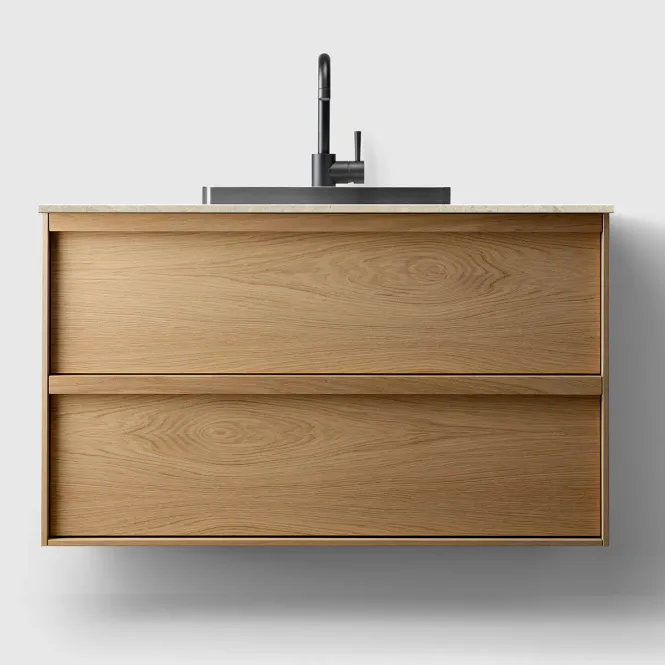 Hovedbilde Haven H2 servantskap 100 cm m/NI benkeplate og nedfelt servant