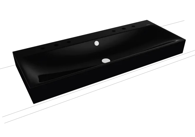 Hovedbilde Kaldewei SILENIO Toppmontert Servant Mod 3049 120x46 cm, Black, 2 x 3 ...