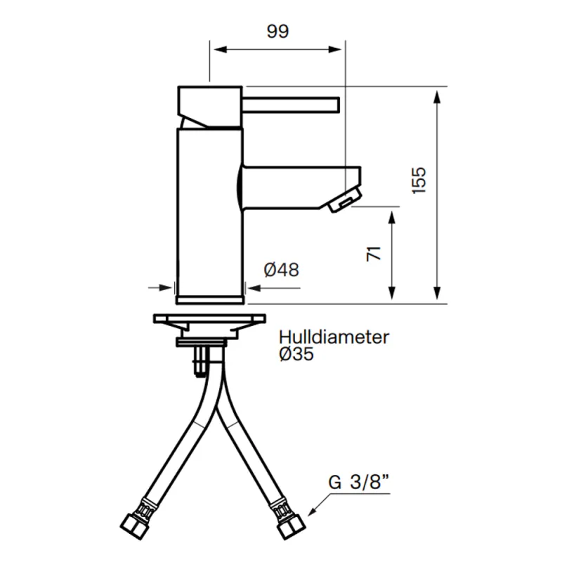 Tapwell SK071 servantbatteri