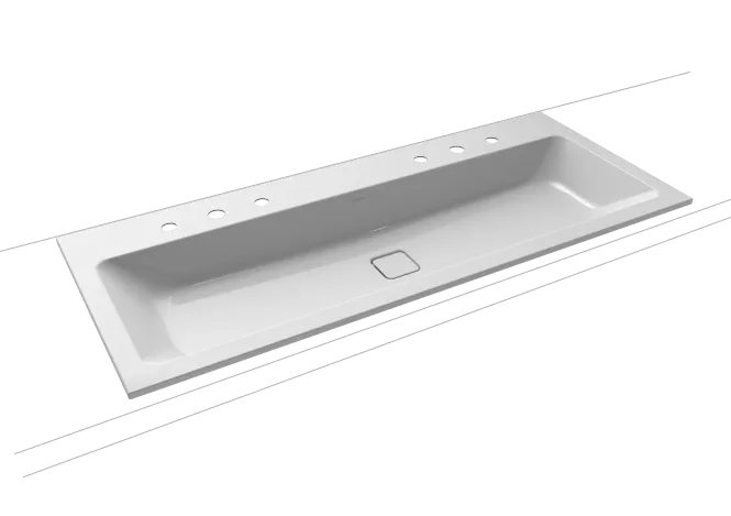 Hovedbilde Kaldewei CONO Mod 3082 Dobbel Nedfelt Servant, 120x50 cm, Manhattan, ...
