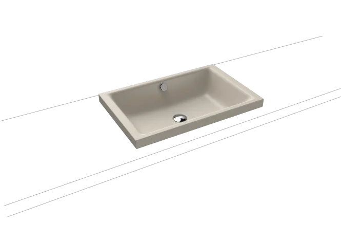 Hovedbilde Kaldewei PURO S Mod 3173 Toppmontert Servant, 60x38.5 cm, Warm Grey ...