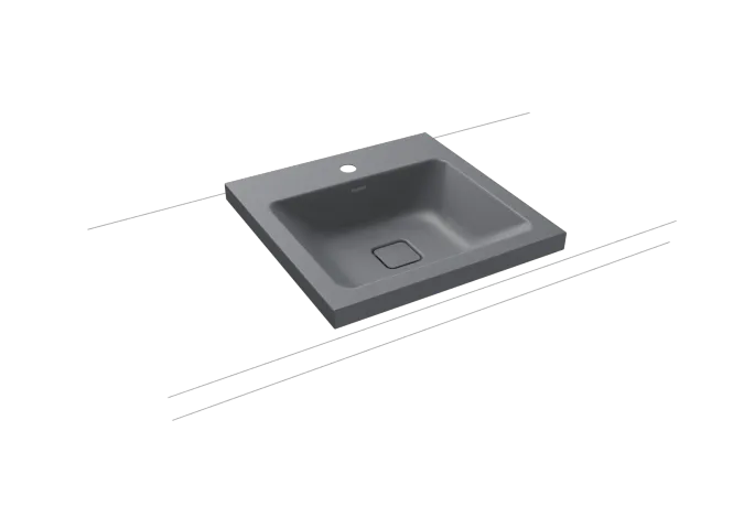 Hovedbilde Kaldewei CONO Mod 3076 Toppmontert Servant, 50x50 cm, Cool Grey 70, 1 ...