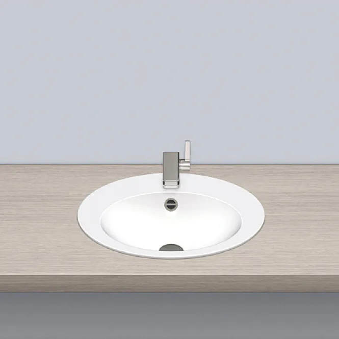 Hovedbilde Alape EB.O500H servant 50x40 cm nedfelt m/ overløp