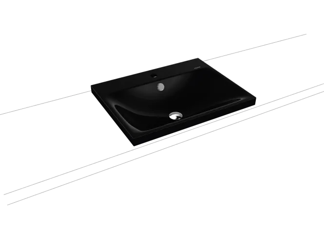Hovedbilde Kaldewei SILENIO Toppmontert Servant Mod 3040 60x46 cm, Black, 1 ...