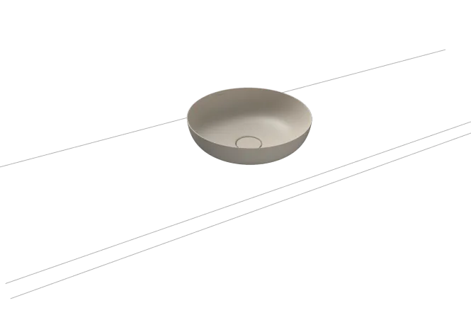 Hovedbilde Kaldewei MIENA Mod 3181 Toppmontert Servant, 38x38 cm, Warm Grey 10, ...