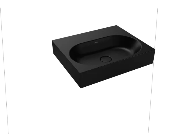 Hovedbilde Kaldewei CENTRO Mod 3061 Vegghengt Servant, 60x50 cm, Black Matt 100, ...