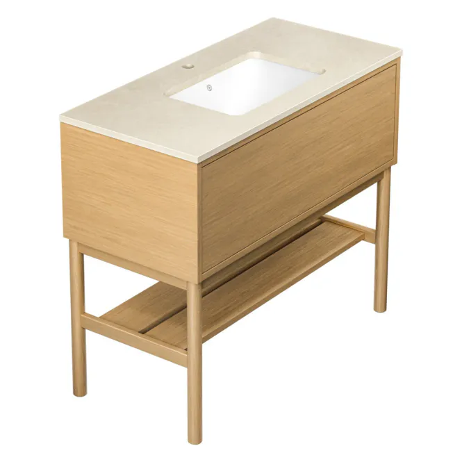 Hovedbilde Gustavsberg Ducentic Servantskap 100 cm med Benramme, Beige Royal ...